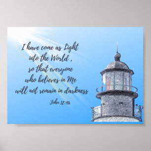 Licht van het World Light House Poster