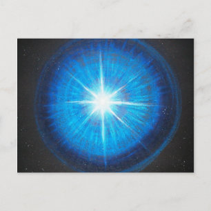 Licht van intuïtie briefkaart