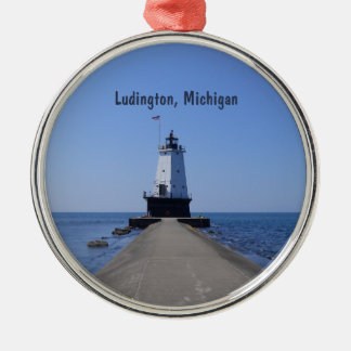 Licht van Ludington Metalen Ornament