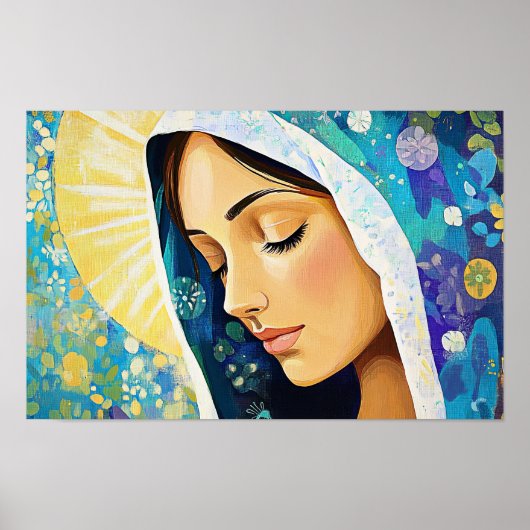 Licht van Maria Poster (Voorkant)