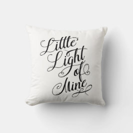 Licht van mijn typografie kussen