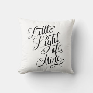 Licht van mijn typografie kussen