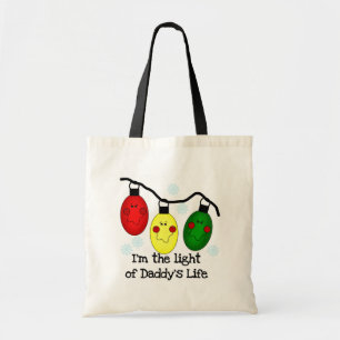 Licht van papa's Life Holiday Tshirts en cadeautje Tote Bag