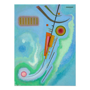 Licht van Wassily Kandinsky Foto Afdruk