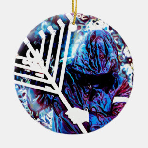 Licht versus Duisternis Keramisch Ornament