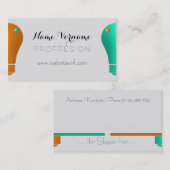 licht visitekaartje (Voorkant / Achterkant)