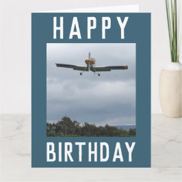 Licht Vliegtuig komt aan land Kaart