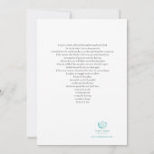 Licht voor de walvissen: Notecard Bedankkaart (Achterkant)