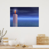 Licht voor hoop poster (Keuken)