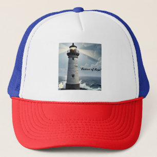 "Licht voorbij de golven" Trucker Pet