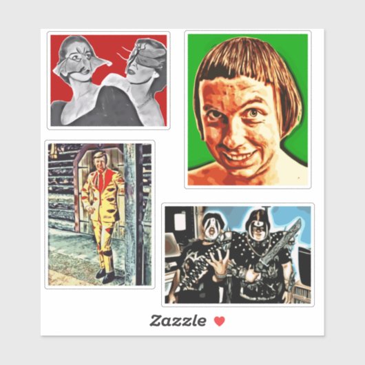 Licht vreemde Sticker Set Scrapbooking Journaling (Vel)