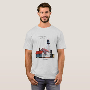 Licht vuurtoren van Whitefish Point shirt