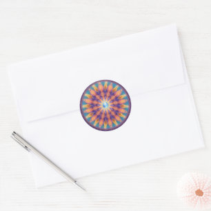 Licht Wiel  Ronde Sticker