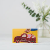 Licht wit mat Visitekaartje (Staand voorkant)