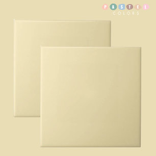 Licht Zalm Zacht Bord Banaan Geel Kleur Tegeltje