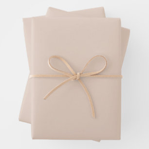 Licht zanderig beige inpakpapier vellen