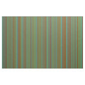 Licht Zee Groen, Donkerrood & Groene Lijnen Patroo Stof (Fat Quarter)