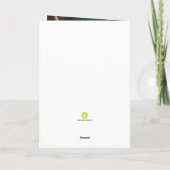 Lichtbaken Moederdag gepersonaliseerde groet Kaart (Achterkant)