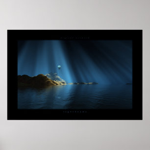 lichtbalken poster