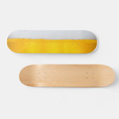 Lichtbier met schuim skateboard (Horizontaal)