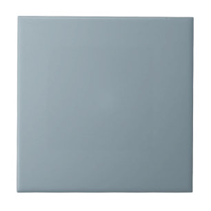 Lichtblauw Ash Grey Solid Color Tegel Tegeltje