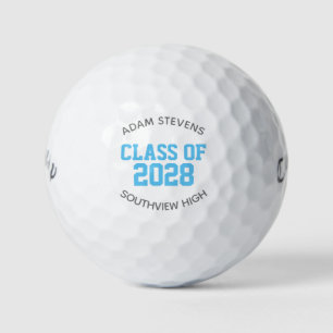 Lichtblauw Classic Varsity Afstuderen Klasse Cadea Golfballen