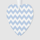 Lichtblauw en witte zigzag ornament (voorkant)