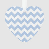 Lichtblauw en witte zigzag ornament (voorkant)