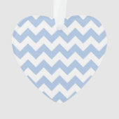 Lichtblauw en witte zigzag ornament (achterkant)