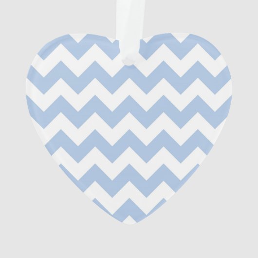 Lichtblauw en witte zigzag ornament (achterkant)