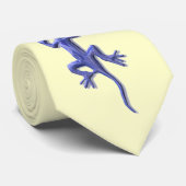 lichtblauw glas stropdas (Opgerold)