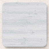 lichtblauw groen houten onderzetter (Voorkant)