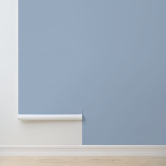 Lichtblauw Huurder Vriendelijk Afneembaar Behang