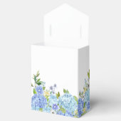 Lichtblauw Hydrangea Bloemen Gift Bruiloft Favor B Bedankdoosjes (Geopend)