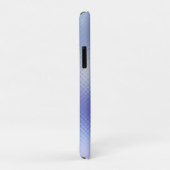 Lichtblauw Iridescent faux glazen textuur Case-Mate iPhone Case (Achterkant/rechts)