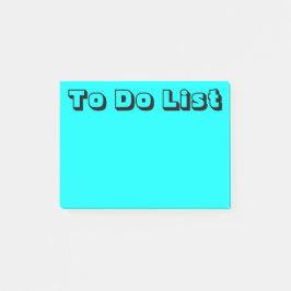 Lichtblauw | Te gebruiken lijst Post-it® Notes