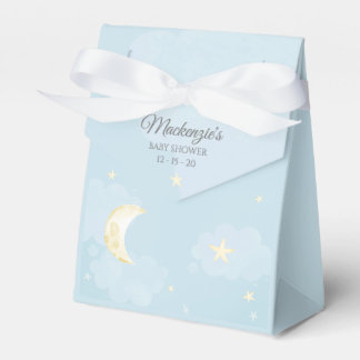 Lichtblauw Twinkle Little Star Sky Baby shower Bedankdoosjes