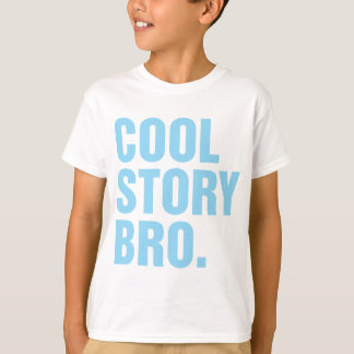 lichtblauw van bro t-shirt