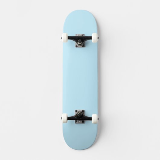 Lichtblauw verloop skateboard (Voorkant)