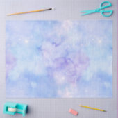 Lichtblauwe Galaxy Serie Ontwerp 6 Tissuepapier (Craft)