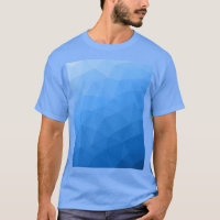 Lichtblauwe geometrische mesh-patroon met verloop