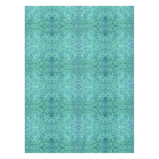 Lichtblauwe glitter tafelkleed (Voorkant)