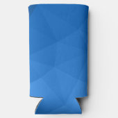 Lichtblauwe gradiënt geometrie mesh patroon Monogr (Achterkant)