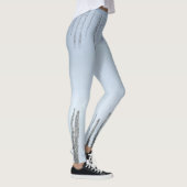 Lichtblauwe ijspegel Leggings (Rechts)
