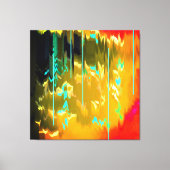 Lichtblauwe regen canvas afdruk (Voorkant)