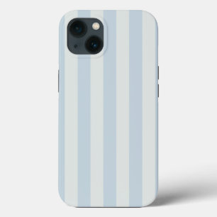 Lichtblauwe Strepen iPhone 13 Hoesje