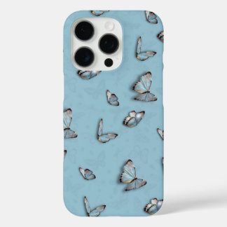Lichtblauwe Vlinder iPhone Hoesje - Esthetische Ho