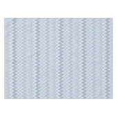 Lichtblauwe zigzag tafelkleed (Voorkant (Horizontaal))