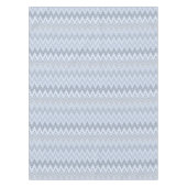 Lichtblauwe zigzag tafelkleed (Voorkant)