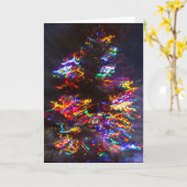 lichtboom kaart (Gele Bloem)